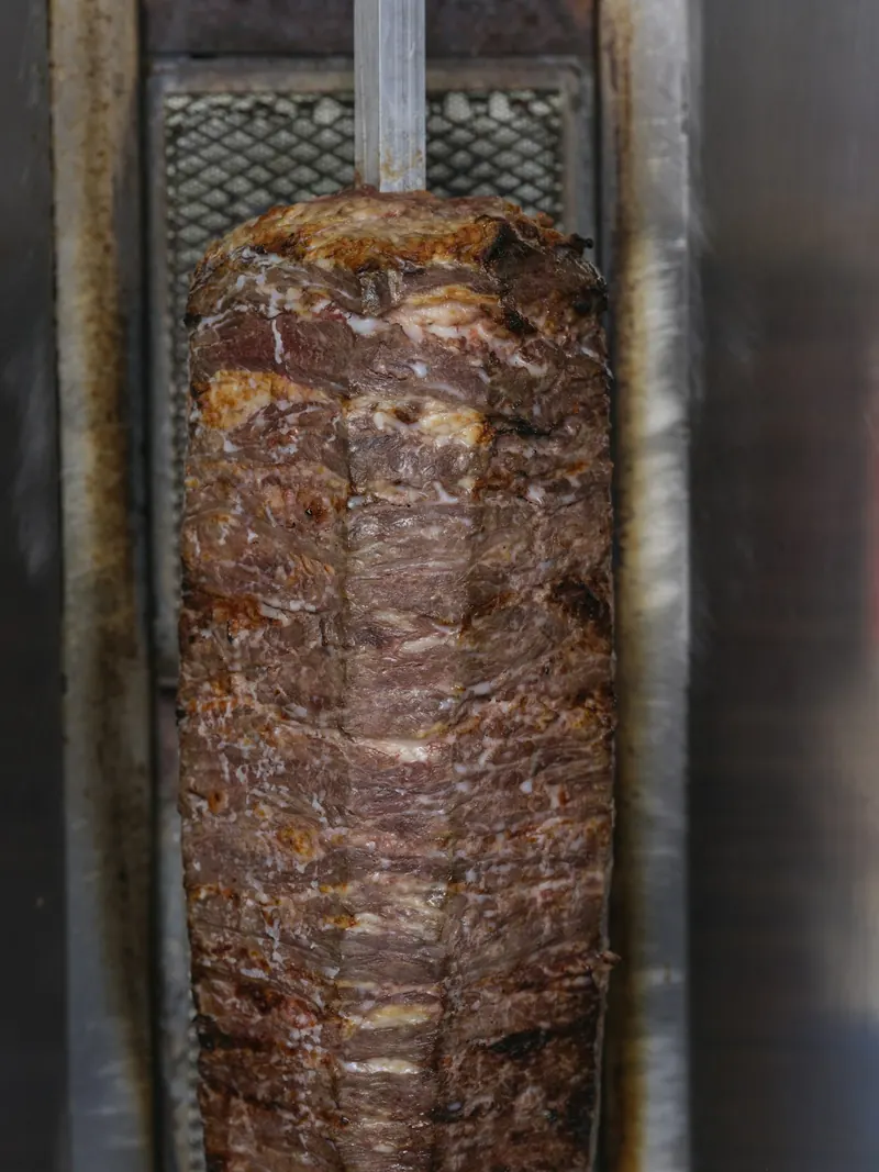 Spiedo verticale del kebab